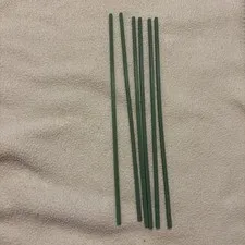Lot Of 6 Lego Botanical Stems Sticks Floral Bouquet Sand Green 10”