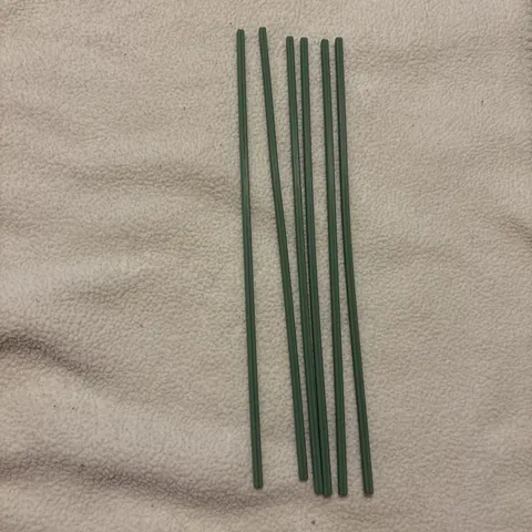 Lot Of 6 Lego Botanical Stems Sticks Floral Bouquet Sand Green 10”