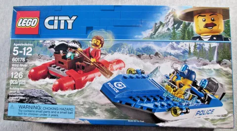 Wild River Escape #60176 - Sealed LEGO City - 126 pieces