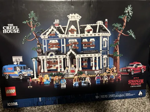 LEGO [NEW] Icons Stranger Things The Creel House 11370 2593pc 18+ Vecna Box