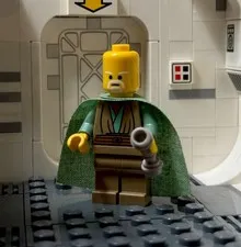LEGO Star Wars TCS Ki Adi Mundi minifigure TCS Pad Print Nichi Sand Green (1/2)