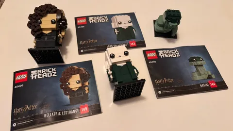 LEGO BrickHeadz Harry Potter Lot Voldemort Nagini Bellatrix