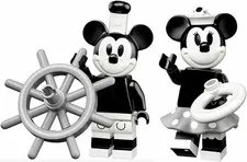Lego 71024 Disney Series 2 Vintage Mickey & Minnie Minifigures New Sealed Packs