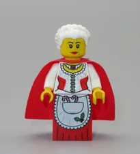 LEGO Christmas Mrs Claus minifigures Holiday Creator 10245 Santa Workshop