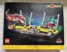 LEGO Jurassic World: T. rex Breakout 76956 Dinosaur Retired Set Brand New Sealed