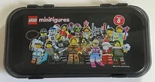 LEGO 499389 Minifigures Series 8 Black Collectible Storage Case Box