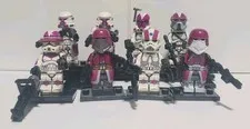 Star Wars Purple 21st Nova Corp -Lego Galactic Marine 8 Clone Trooper  Read