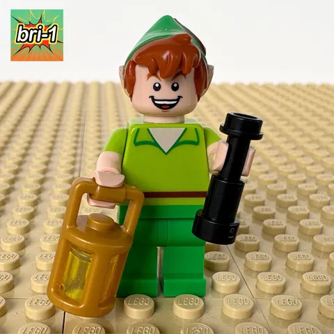 LEGO Disney 100: Peter Pan LANTERN SPYGLASS dis087, 43212 CELEBRATION TRAIN 2023