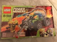 Lego 8188 Power Miners Instruction BOOK ONLY - NO BRICKS