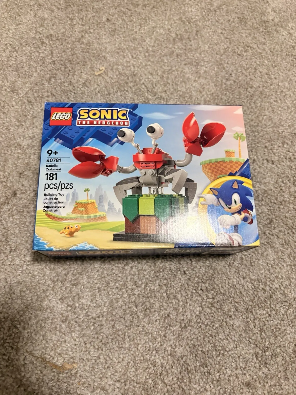 LEGO 40781 - Sonic The Hedgehog - Badnik: Crabmeat - Insiders NISB