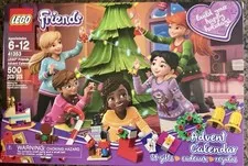 BNIB LEGO Friends Advent Calendar 500 pieces BNIB+Sealed+Retired (60% Off MSRP)