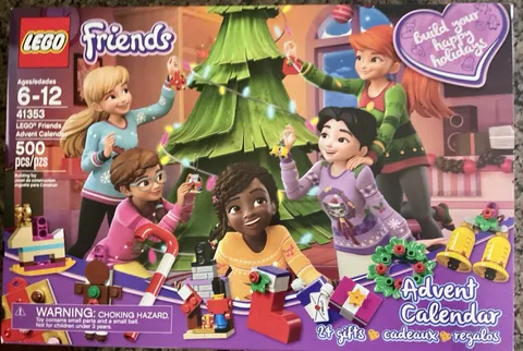BNIB LEGO Friends Advent Calendar 500 pieces BNIB+Sealed+Retired (60% Off MSRP)
