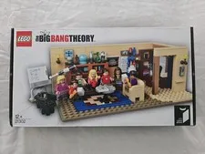 LEGO Ideas 21302 The Big Bang Theory Complete Set in Box, 484pcs, 12+
