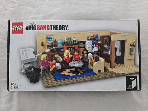 LEGO Ideas 21302 The Big Bang Theory Complete Set in Box, 484pcs, 12+