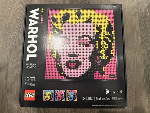 LEGO - 31197 - ART - Andy Warhol Marilyn Monroe - New Sealed Box