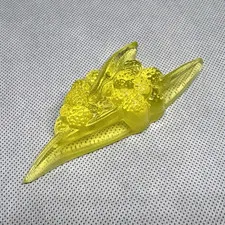 Daum- Crystal knife rest table decoration mimosa