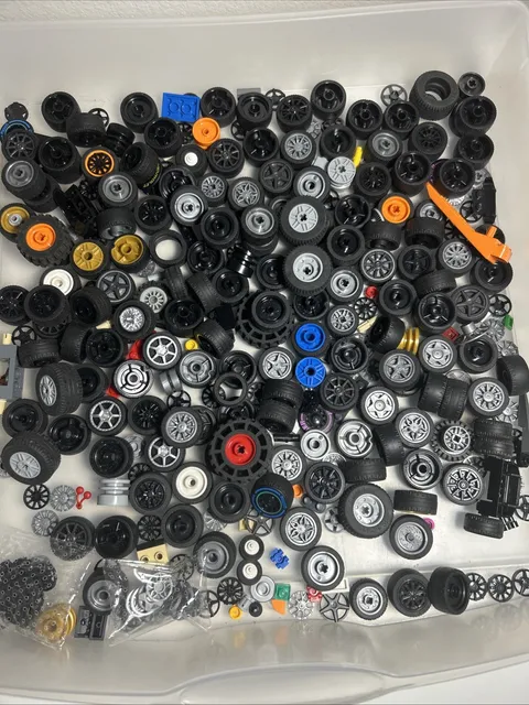 LEGO Speed Champions Tires & Rims Job Lot! Huge 