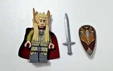 LEGO Hobbit Minifigure Thranduil Genuine Figure Kept in Storage, Great Condition