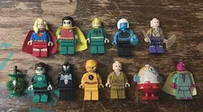 LEGO Lot MARVEL/DC/STAR WARS Minifigures (Green Lantern, Reverse Flash etc)
