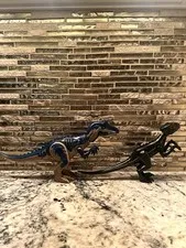 Jurassic World Indominus Rex and Allosaurus Custom Lego Lot of 2! 76966 🔥