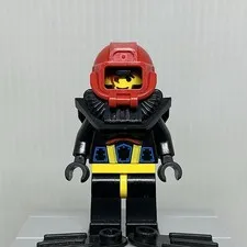 LEGO Aquazone aqu006a Aquashark 1 with Black Flippers Minifigure 6155 6190