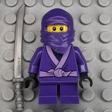 Lego Ninjago Minifigure NJO0263 Lil' Nelson Dark Purple Robe