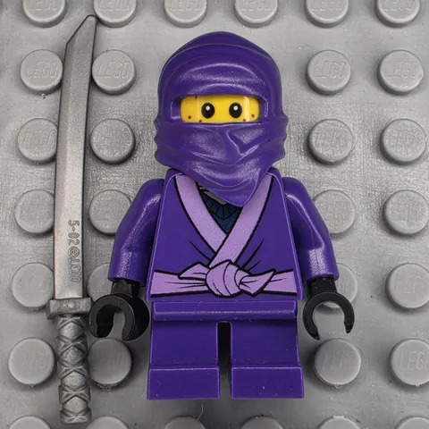 Lego Ninjago Minifigure NJO0263 Lil' Nelson Dark Purple Robe