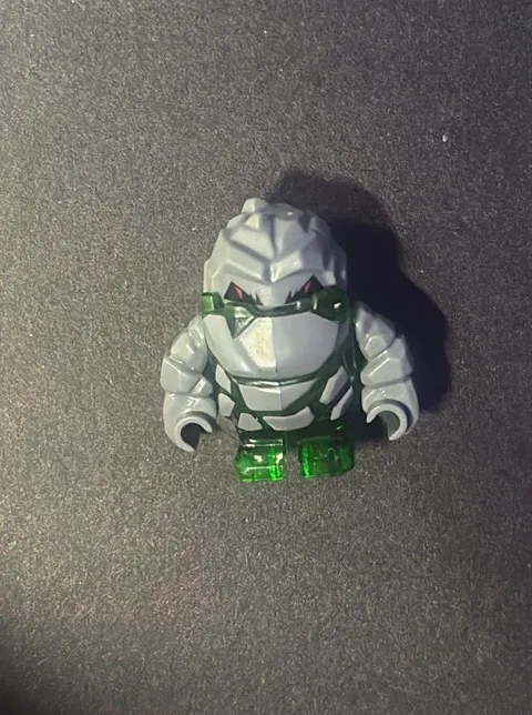 LEGO Power Miners Green Boulderax Rock Creature Minifigure