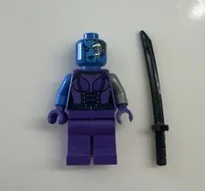 LEGO Super Heroes Nebula Blue Head Minifigure - sh0121 - Set 76020