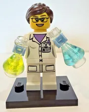 LEGO MInifigure Series 11 Scientist lab coat Col173 Col11-11 from 2013