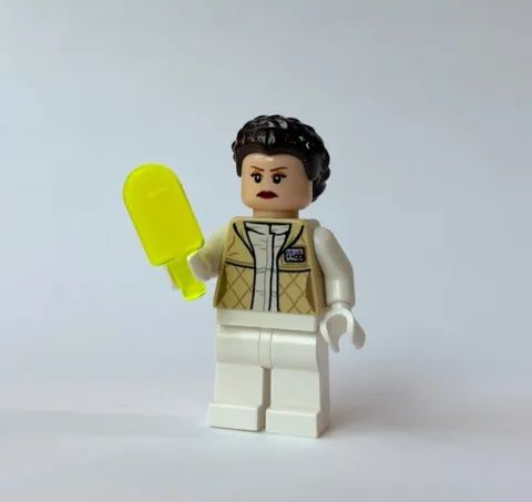 Lego Princess Leia Hoth Minifigure Star Wars 7879 tan jacket sw0346 lot cmf rare