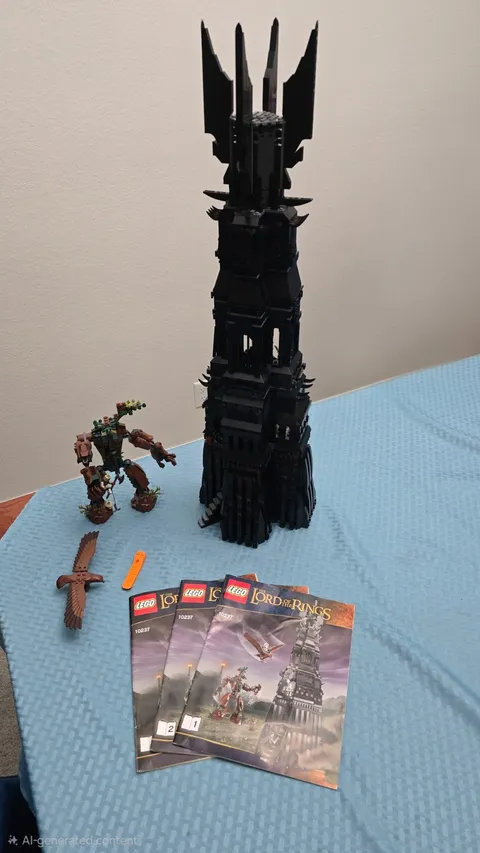 Lego Lord of the Rings Tower of Orthanc 10237 NO BOX