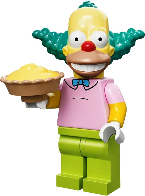 LEGO Minifigure: 71005 KRUSTY Simpsons SERIES 1 - NEW - See Description