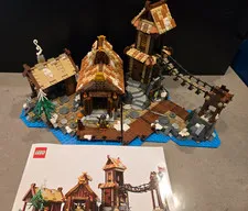 LEGO Ideas: Viking Village (21343) With Booklet and Minifigs!
