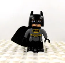 Lego Duplo Figure Batman black w/ cape