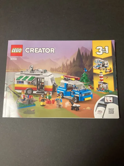 Lego Creator Caravan Camper 31108  Instructions ONLY Manual