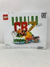 LEGO Editions 43012 Cristiano Ronaldo Soccer Highlights CR7 Minifigure Plaque