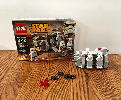 LEGO Star Wars Rebels Imperial Troop Transport 75078 99% complete w/box
