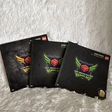 LEGO Master Builder Academy Designer Handbook 3 Books Microbuild Robot 2, 3, & 5