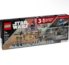 LEGO Star Wars 66804 Clone Wars & Mandalorian 3-in-1 (75373 + 75372 + 75391) New