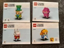 40925 LEGO INSTRUCTION BOOKS ONLY manuals for BrickHeadz Alice in Wonderland