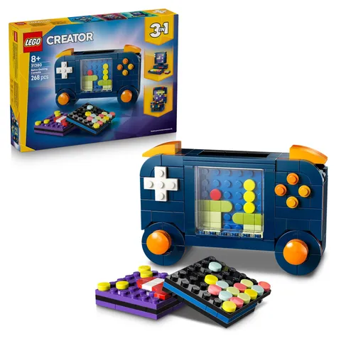 LEGO Creator 3-in-1 Retro Spelcomputer – Verandert In Arcadekast Of Computer met