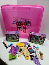 Lego Friends Sets 41112 41114 " Party Styling Party Building Bricks Storage Case