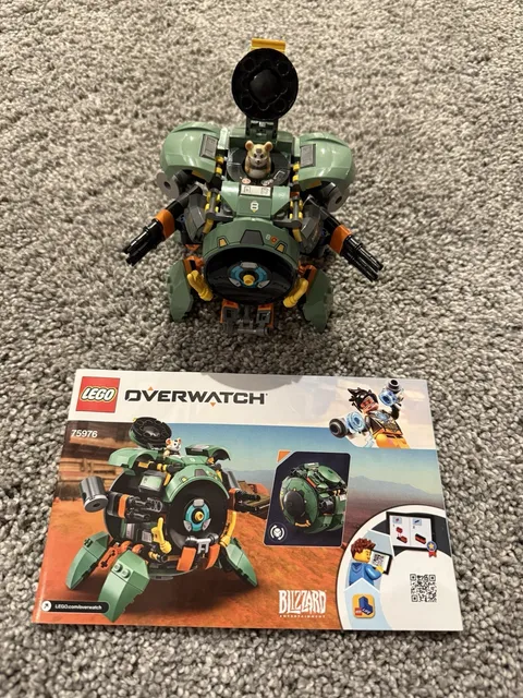 LEGO Overwatch Wrecking Ball Complete Set w/ Hammond 75976 Great condition