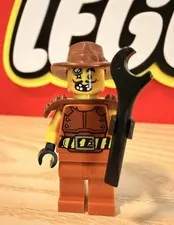 Lego City Stuntz Driver Wallop Minifigure With Accessory
