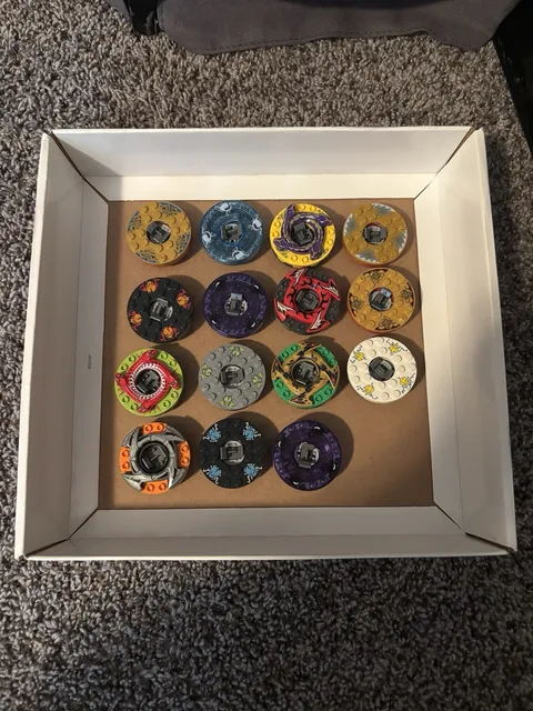 LEGO Ninjago Spinjitzu Spinner Base Bulk Lot (15 Pieces) OG 2011-2012