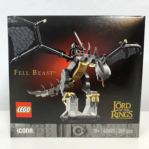 LEGO 40693 ICONS - Lord of the Rings - Fell Beast - Exclusive GWP New Sealed