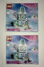 LEGO 41062 Elsa's Sparkling Ice Castle Manuals Books 1 & 2 ONLY Disney Frozen