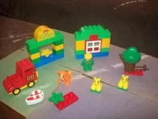 LEGO DUPLO GOOD LOT ZOO ANIMALS,CAR AND PARTS