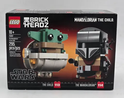 LEGO Star Wars BrickHeadz 75317 Mandalorian & The Child Baby Yoda Sealed